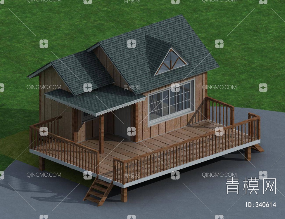 小木屋3D模型下载【ID:340614】