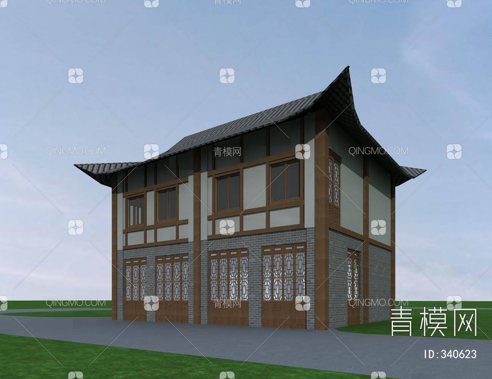 小建筑3D模型下载【ID:340623】