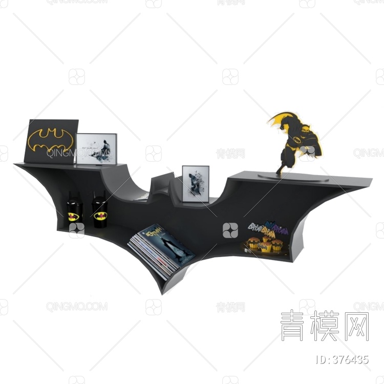 蝙蝠侠吊柜3D模型下载【ID:376435】