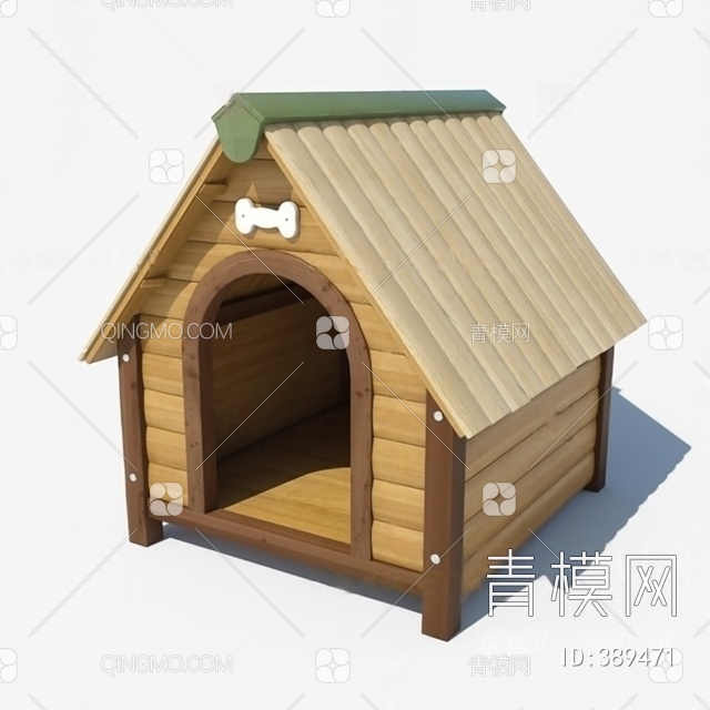 宠物屋3D模型下载【ID:389471】