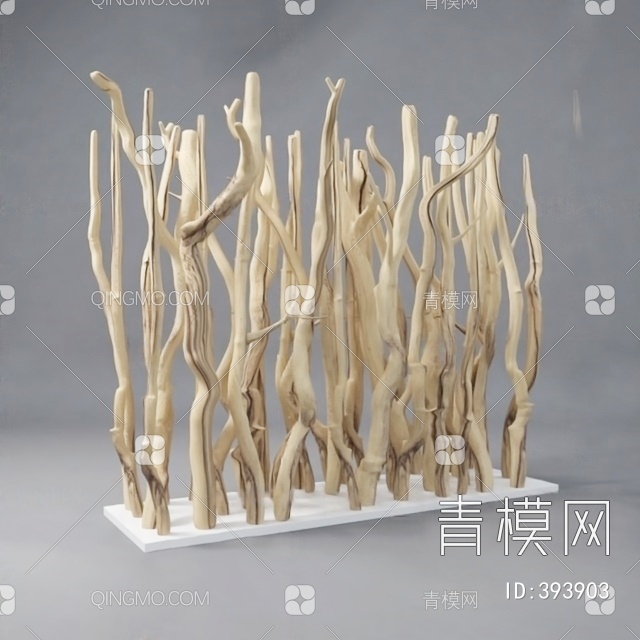 树干3D模型下载【ID:393903】