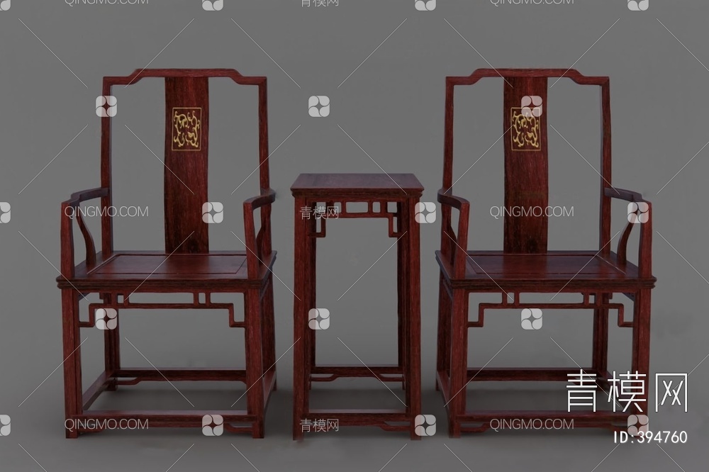 扶手椅3D模型下载【ID:394760】