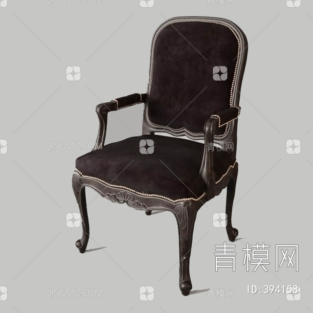 扶手椅3D模型下载【ID:394158】