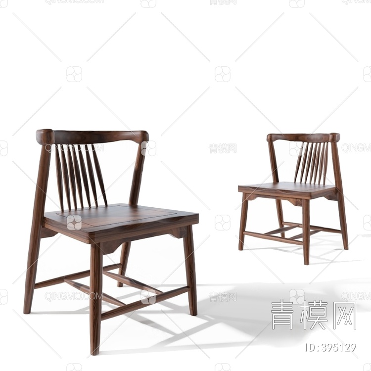 餐椅3D模型下载【ID:395129】