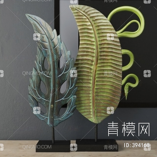 摆件组合3D模型下载【ID:394168】