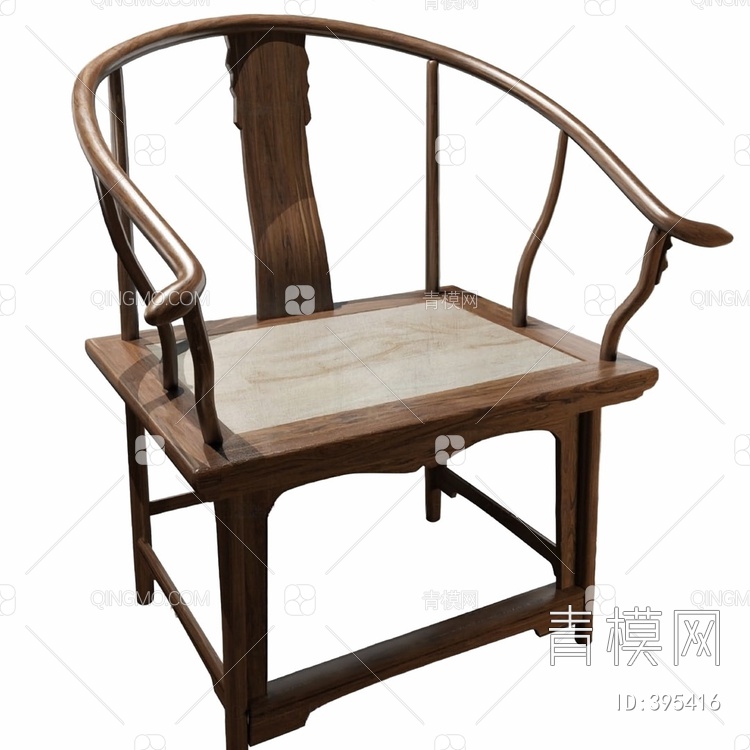 扶手椅3D模型下载【ID:395416】