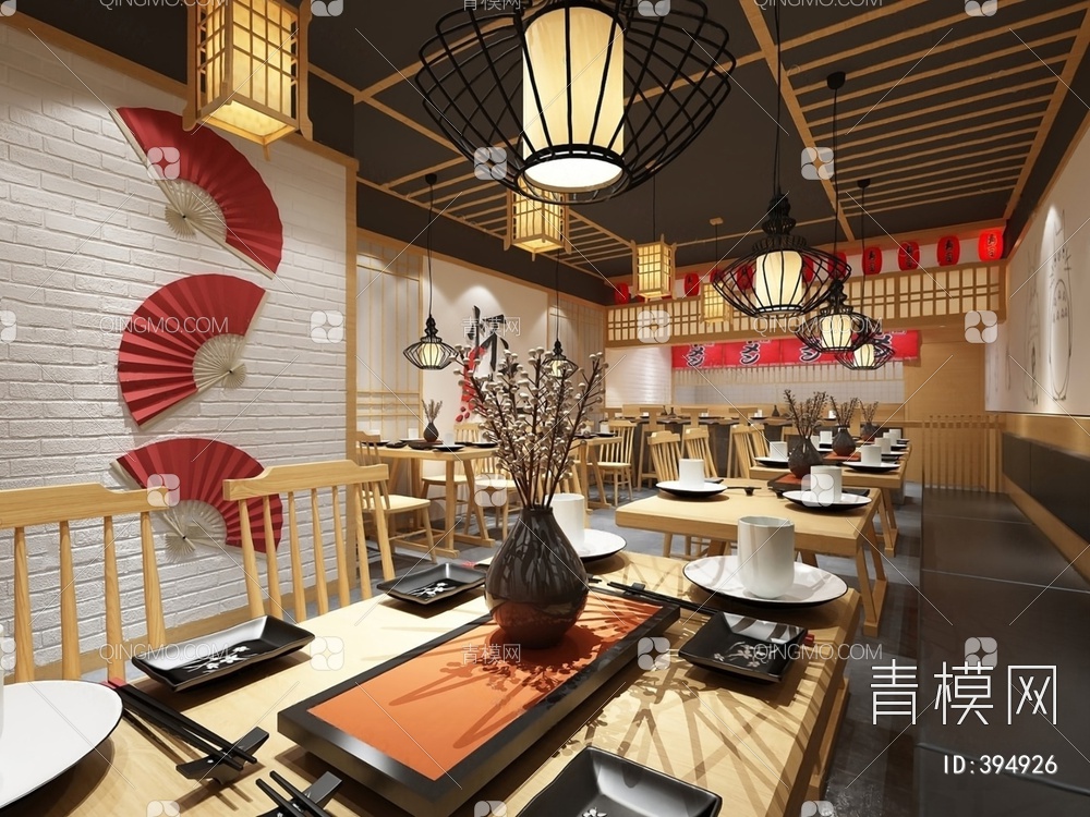 餐厅3D模型下载【ID:394926】