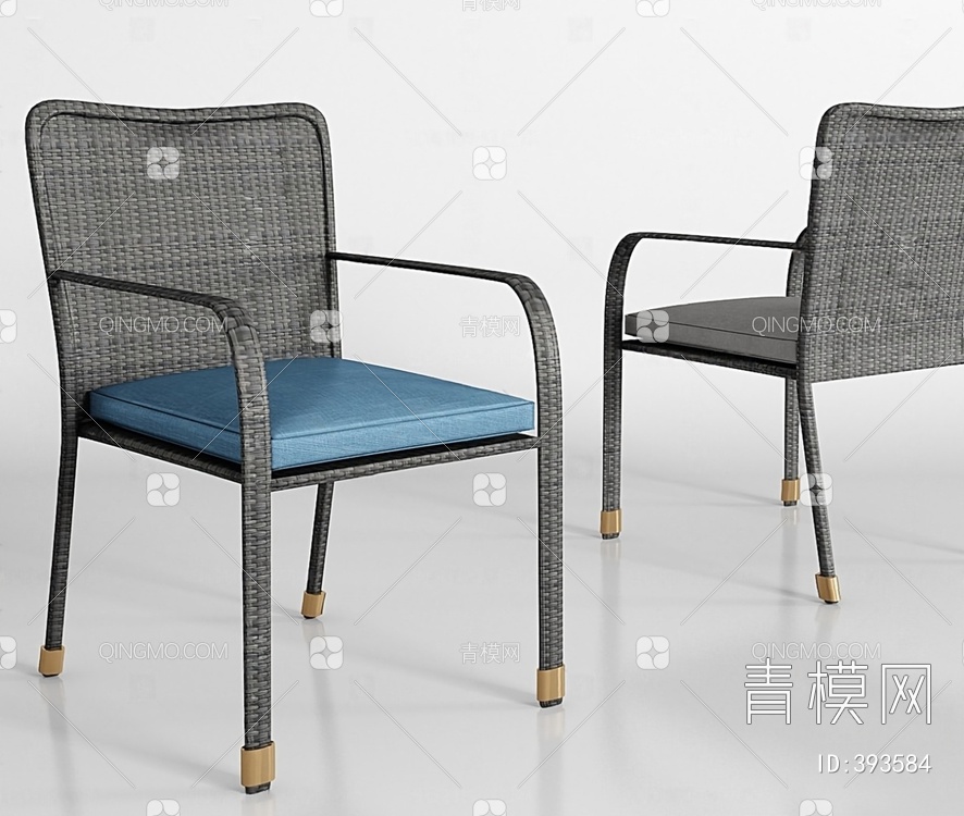 扶手椅3D模型下载【ID:393584】
