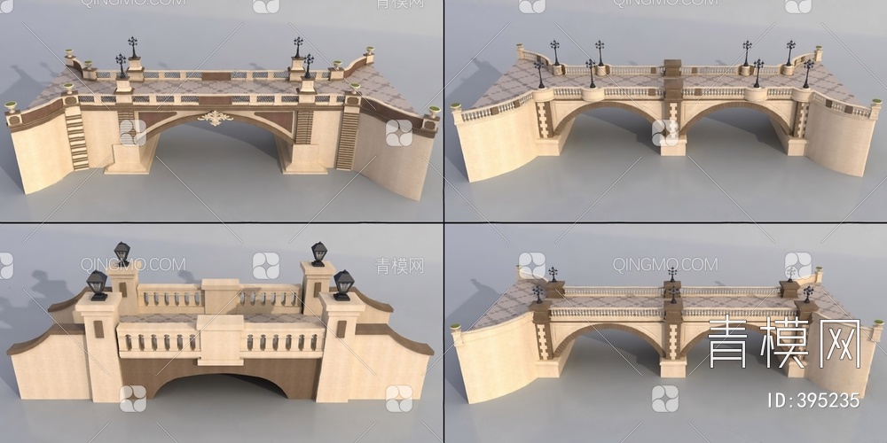 木桥3D模型下载【ID:395235】