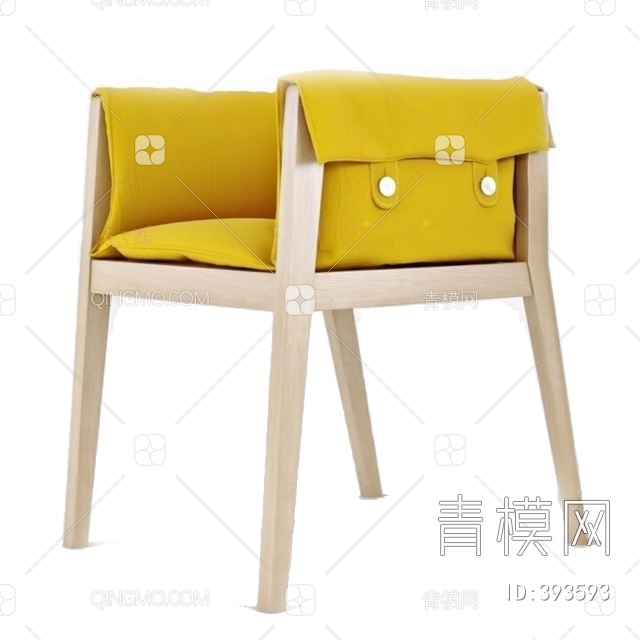 扶手椅3D模型下载【ID:393593】