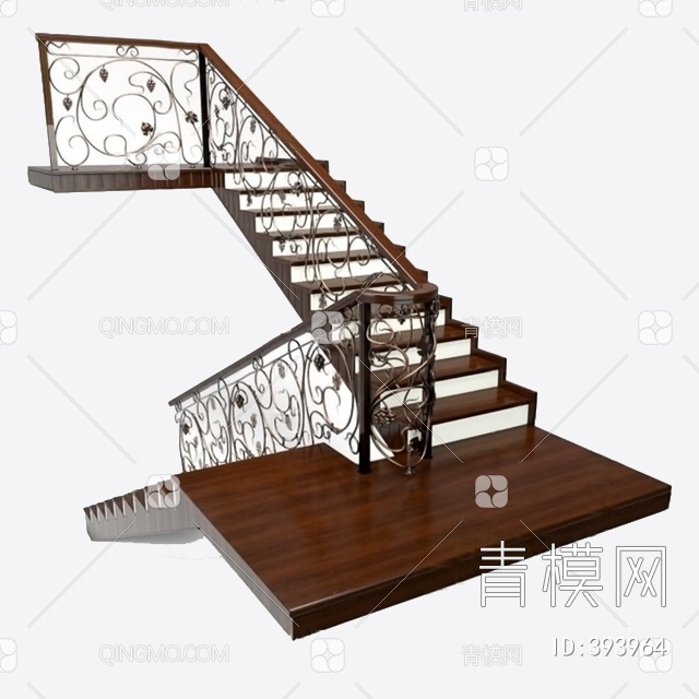 楼梯3D模型下载【ID:393964】