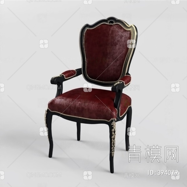 扶手椅3D模型下载【ID:394079】