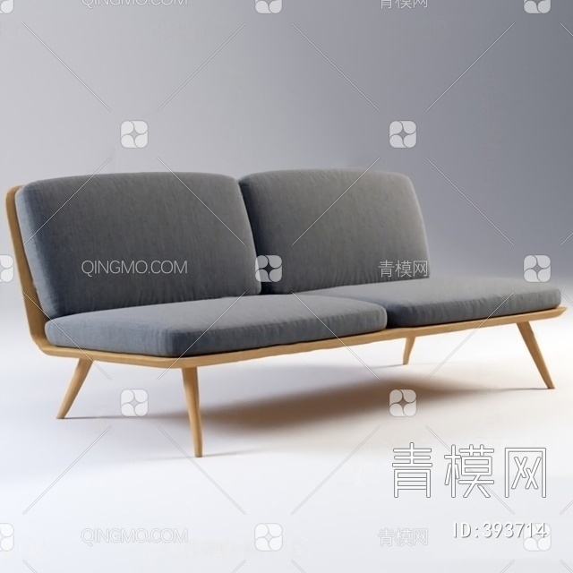 双人沙发3D模型下载【ID:393714】
