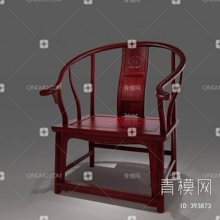 扶手椅3D模型下载【ID:393873】
