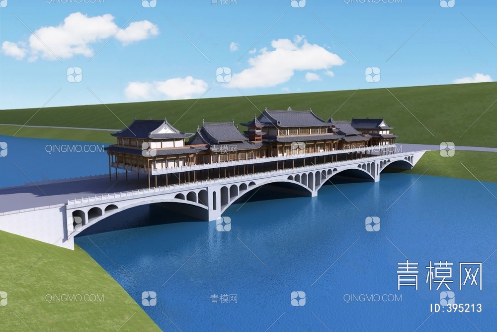 桥梁3D模型下载【ID:395213】
