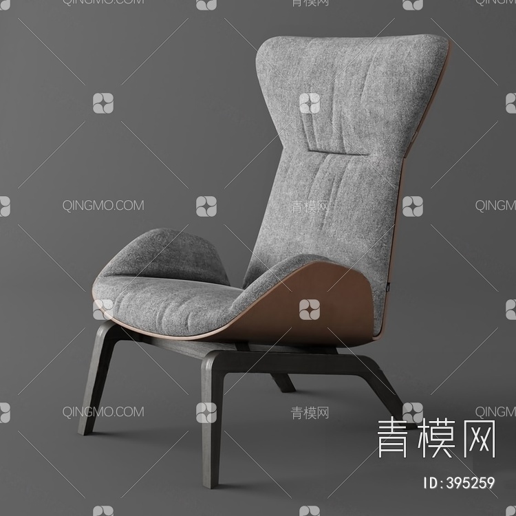 沙发椅3D模型下载【ID:395259】