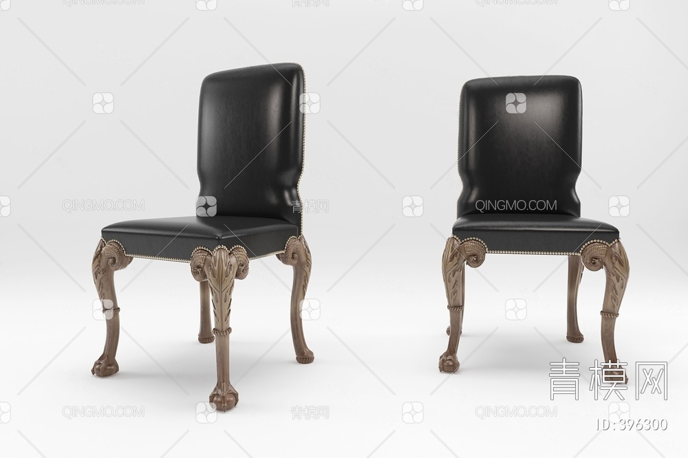 餐椅3D模型下载【ID:396300】
