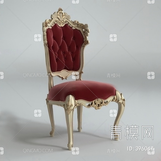 餐椅3D模型下载【ID:396047】