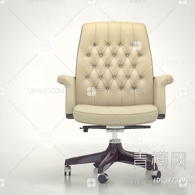 办公椅3D模型下载【ID:397339】