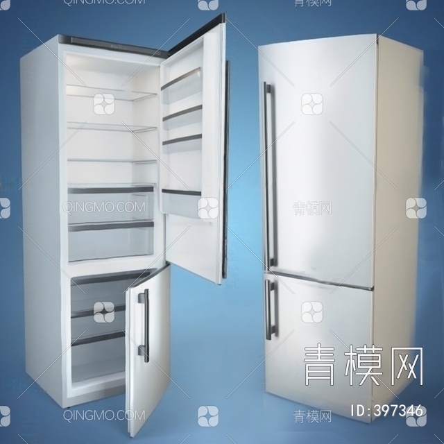 冰箱3D模型下载【ID:397346】