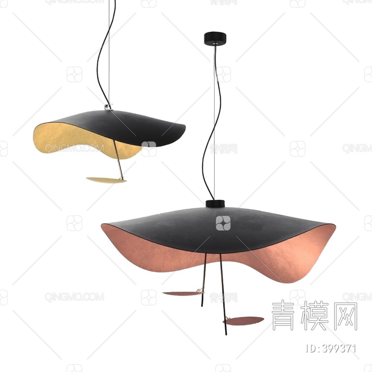 异形吊灯3D模型下载【ID:399371】