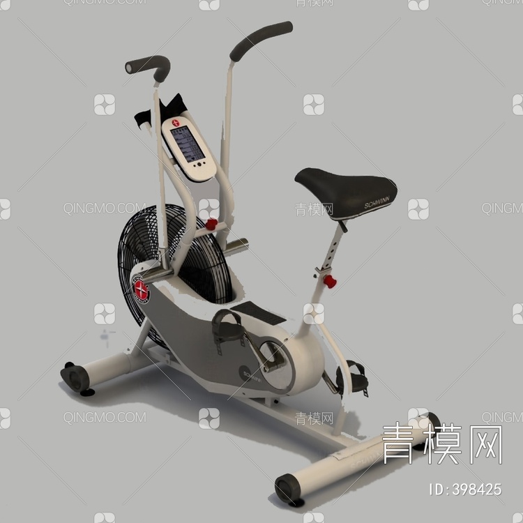 动感单车3D模型下载【ID:398425】