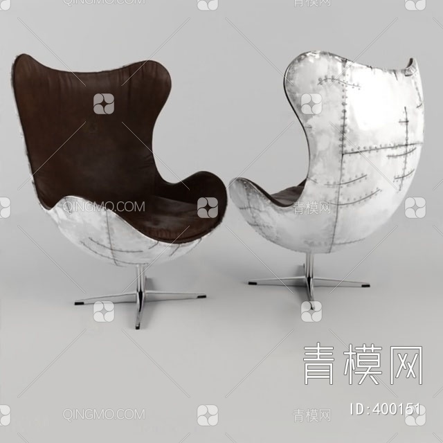 休闲椅3D模型下载【ID:400151】