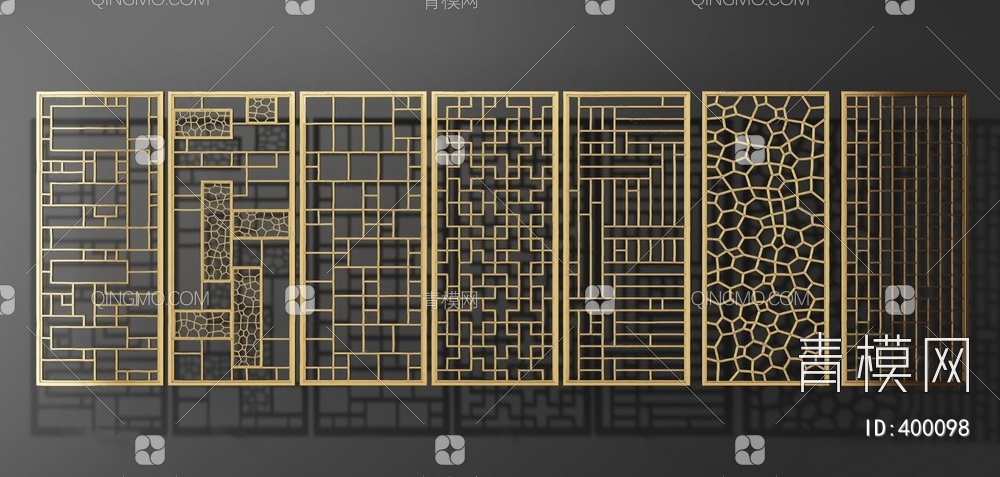 隔断3D模型下载【ID:400098】