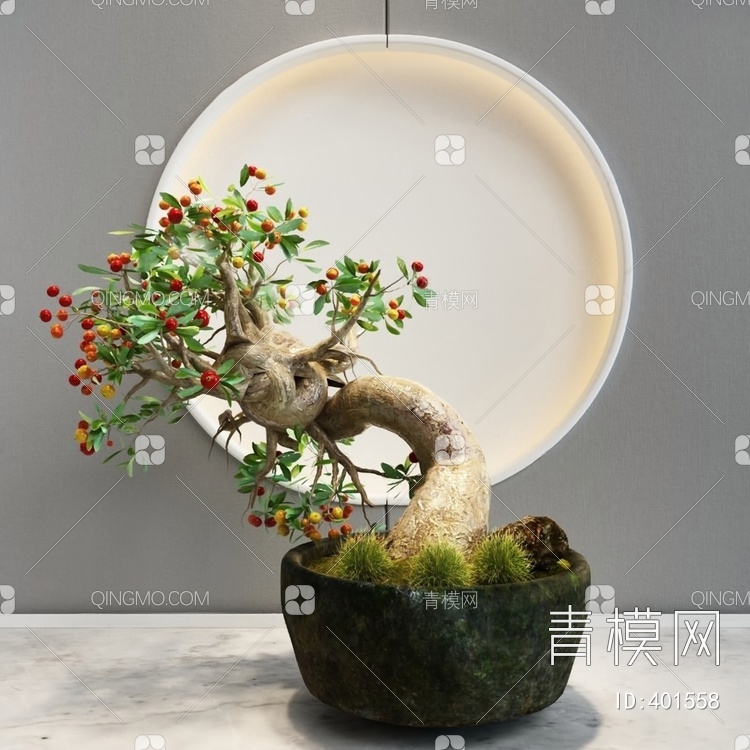 盆景3D模型下载【ID:401558】