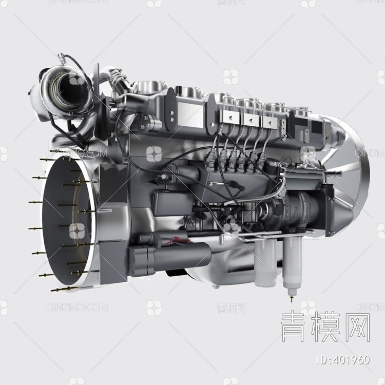 发动机3D模型下载【ID:401960】