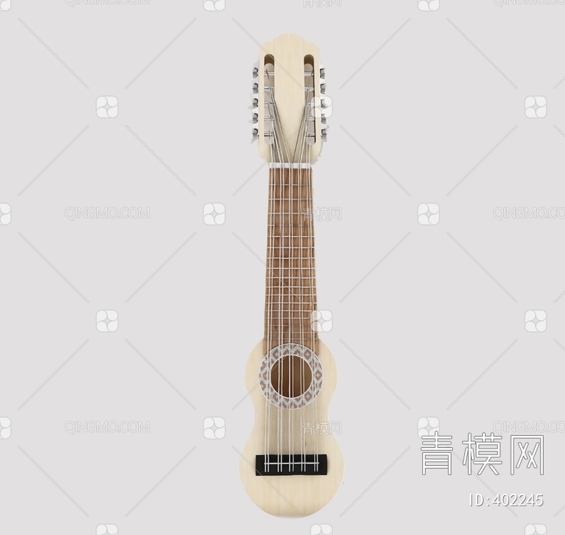 吉他3D模型下载【ID:402245】
