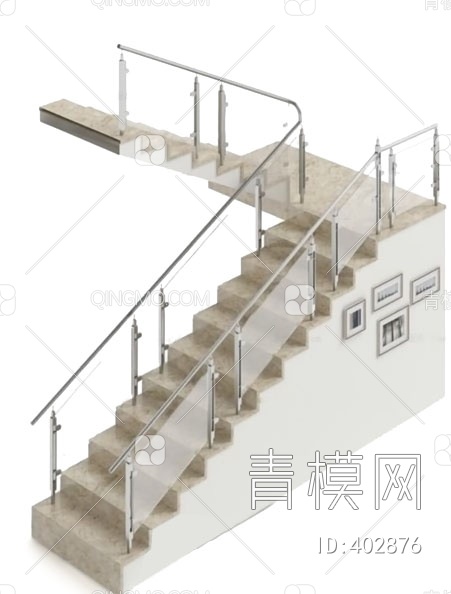 楼梯3D模型下载【ID:402876】