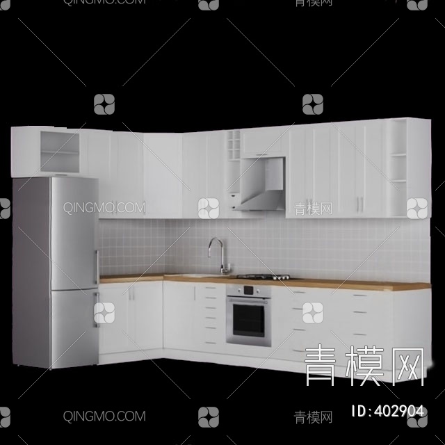 橱柜3D模型下载【ID:402904】