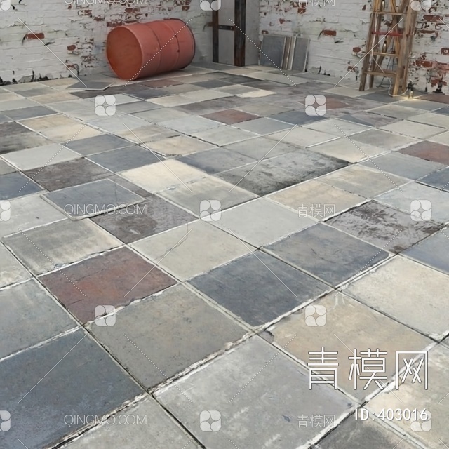 地砖3D模型下载【ID:403016】