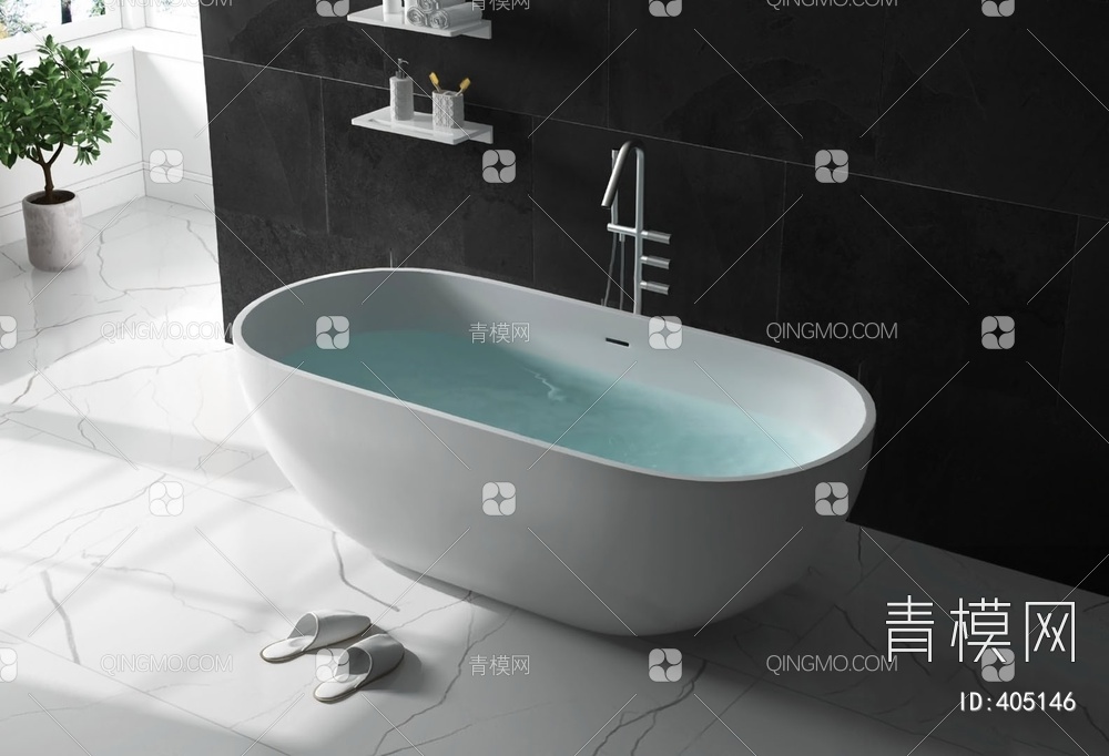 浴缸3D模型下载【ID:405146】