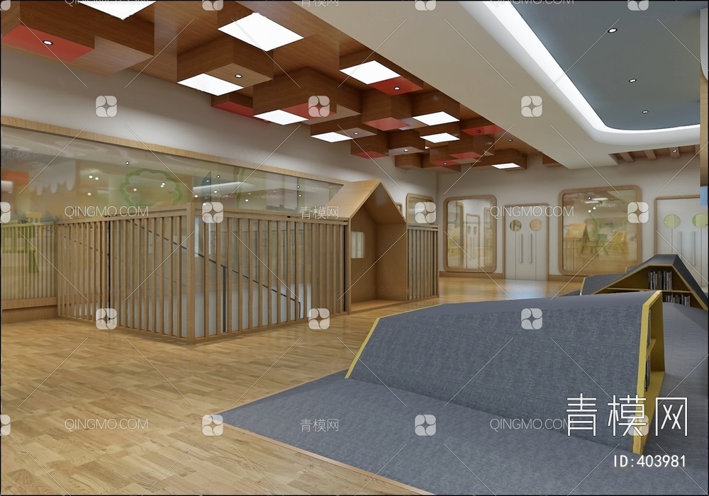 幼儿园3D模型下载【ID:403981】