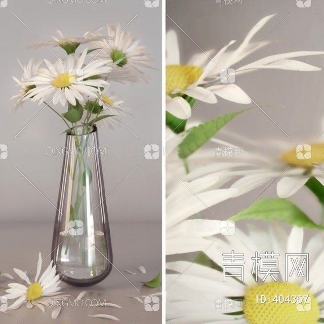 花卉3D模型下载【ID:404357】
