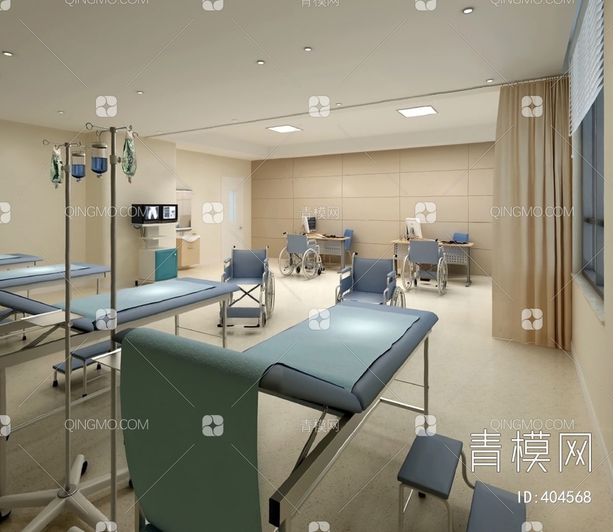 诊室3D模型下载【ID:404568】