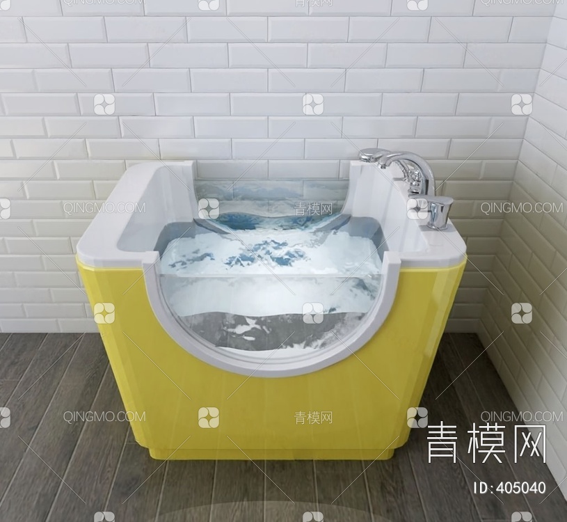 浴缸3D模型下载【ID:405040】