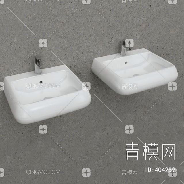 洗手盆3D模型下载【ID:404259】