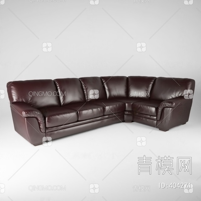 多人沙发3D模型下载【ID:404271】