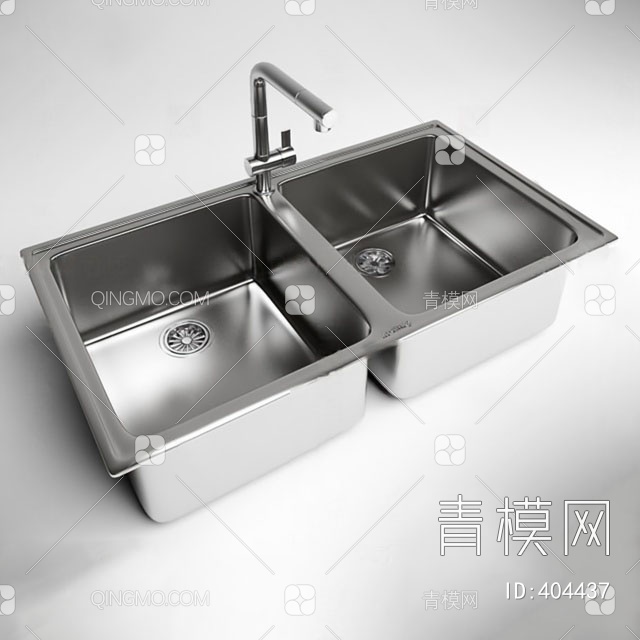 洗菜盆3D模型下载【ID:404437】