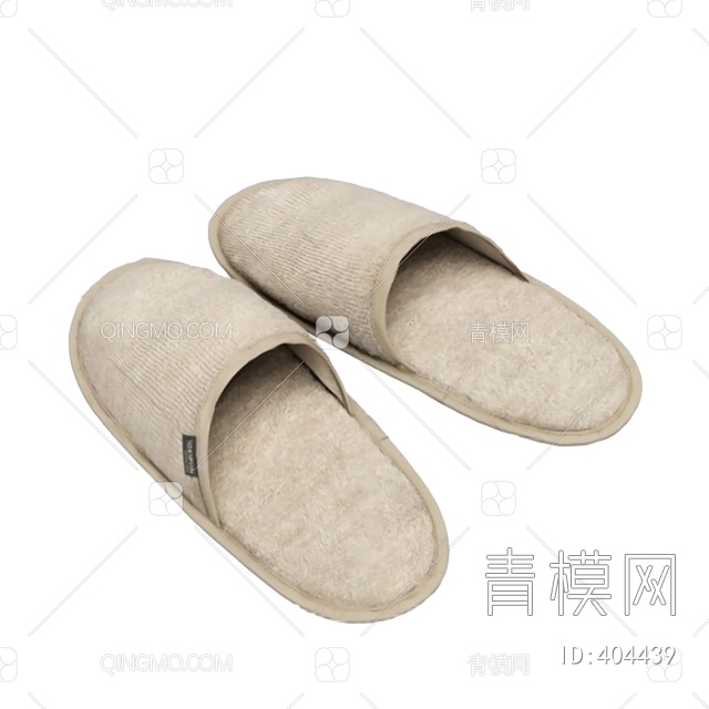 拖鞋3D模型下载【ID:404439】