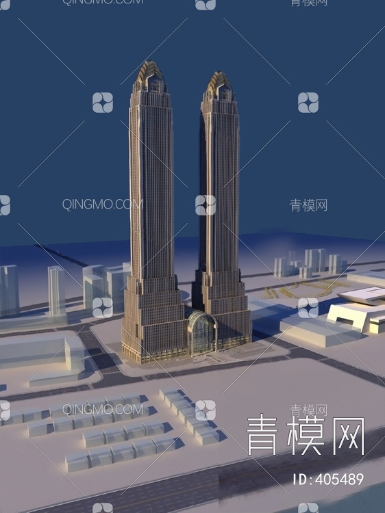 建筑3D模型下载【ID:405489】