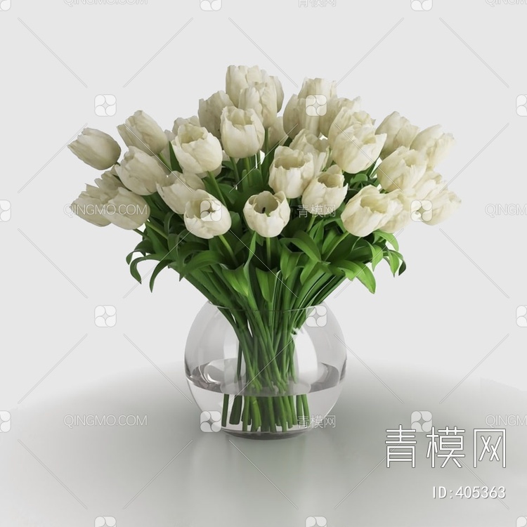 花瓶3D模型下载【ID:405363】