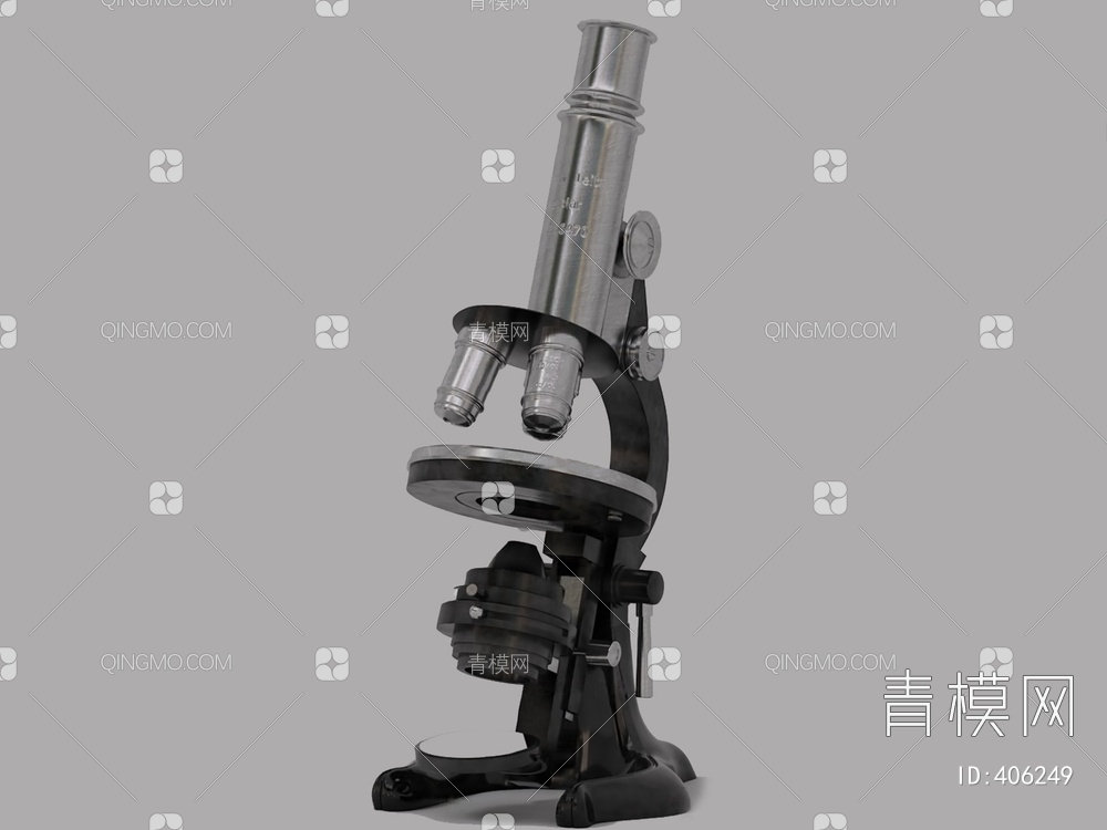 显微镜3D模型下载【ID:406249】