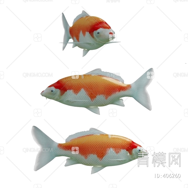 鱼3D模型下载【ID:406260】