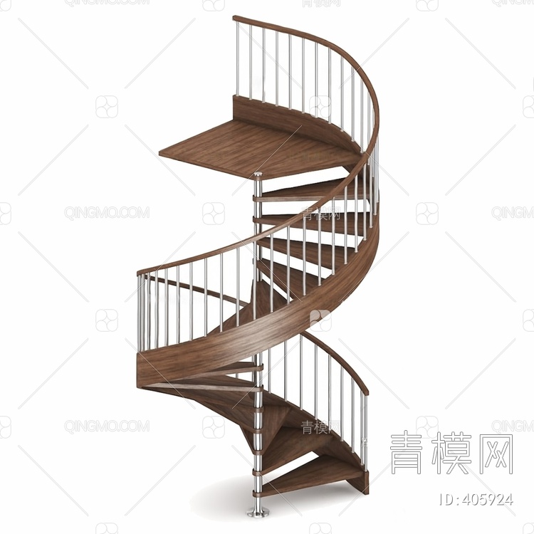 旋转楼梯3D模型下载【ID:405924】