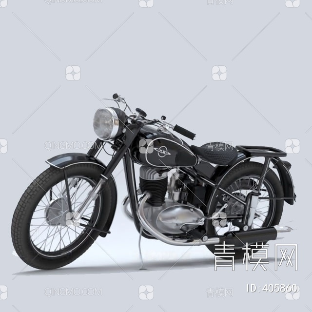 摩托车3D模型下载【ID:405860】