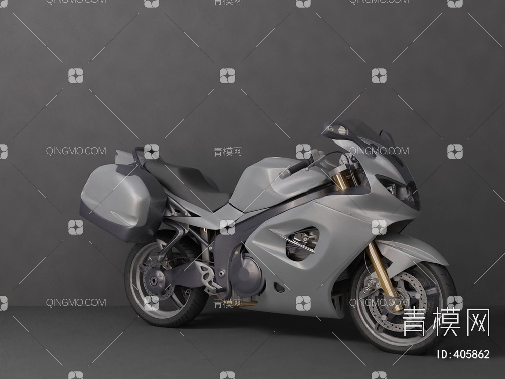 摩托车3D模型下载【ID:405862】
